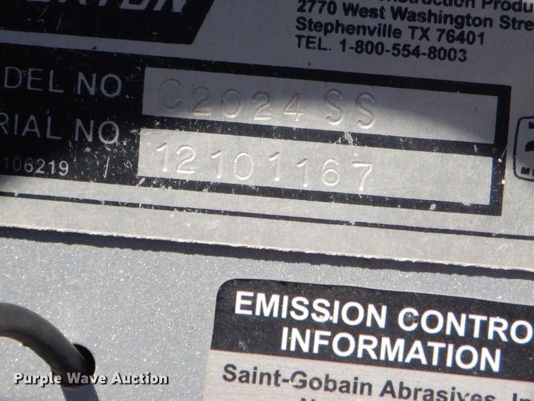 image for item ED9430 Norton Clipper C2024SS concrete saw