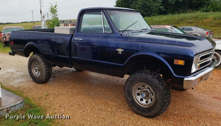 image for item EL9500 1968 Chevrolet K10 pickup truck