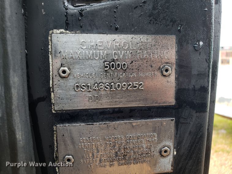 image for item EL9500 1968 Chevrolet K10 pickup truck