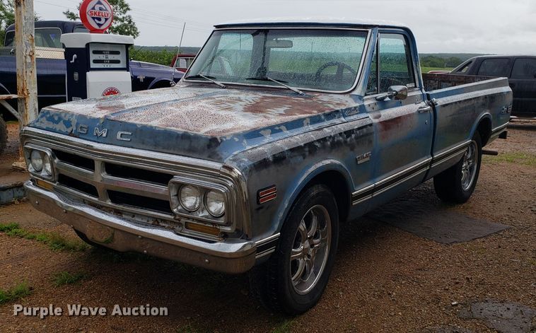 image for item EL9502 1969 GMC C10 pickup truck