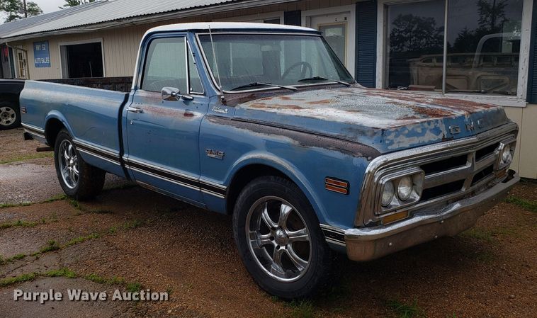 image for item EL9502 1969 GMC C10 pickup truck