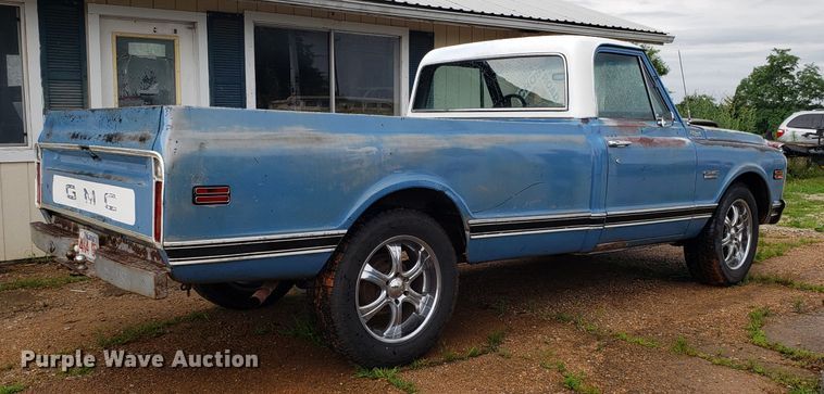 image for item EL9502 1969 GMC C10 pickup truck