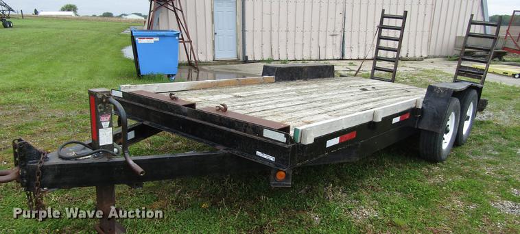 image for item EU9656 2001 Kiefer Built utility trailer
