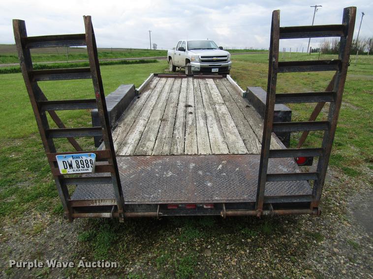 image for item EU9656 2001 Kiefer Built utility trailer