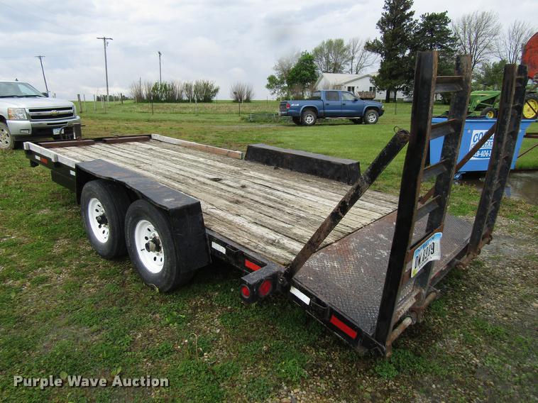 image for item EU9656 2001 Kiefer Built utility trailer