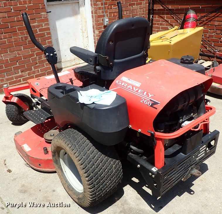 image for item FB9180 Gravely 260Z ZTR lawn mower