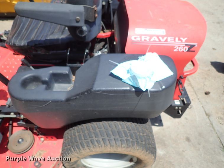 image for item FB9180 Gravely 260Z ZTR lawn mower