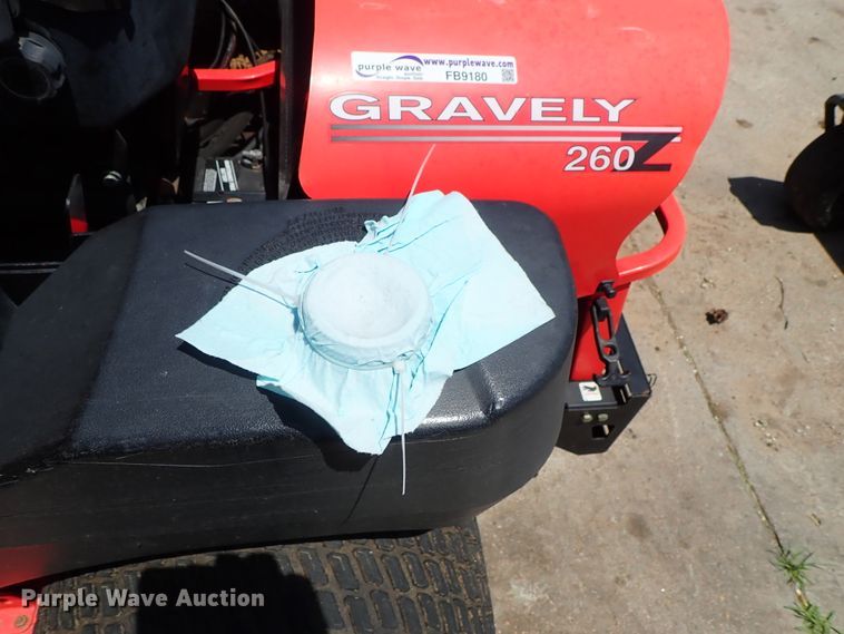 image for item FB9180 Gravely 260Z ZTR lawn mower
