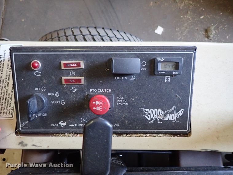 image for item FB9184 Grasshopper 727K ZTR lawn mower