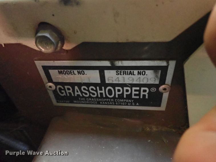 image for item FB9184 Grasshopper 727K ZTR lawn mower