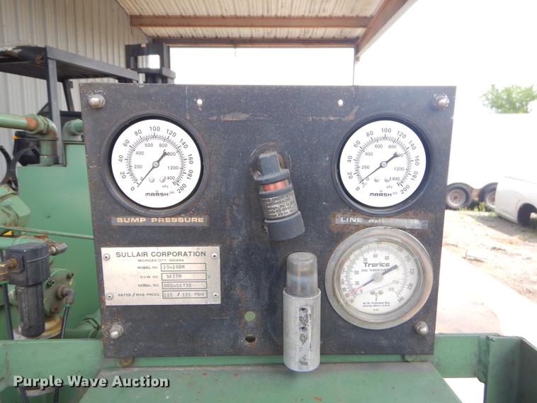 image for item FH9386 Sullair 20-100H air compressor