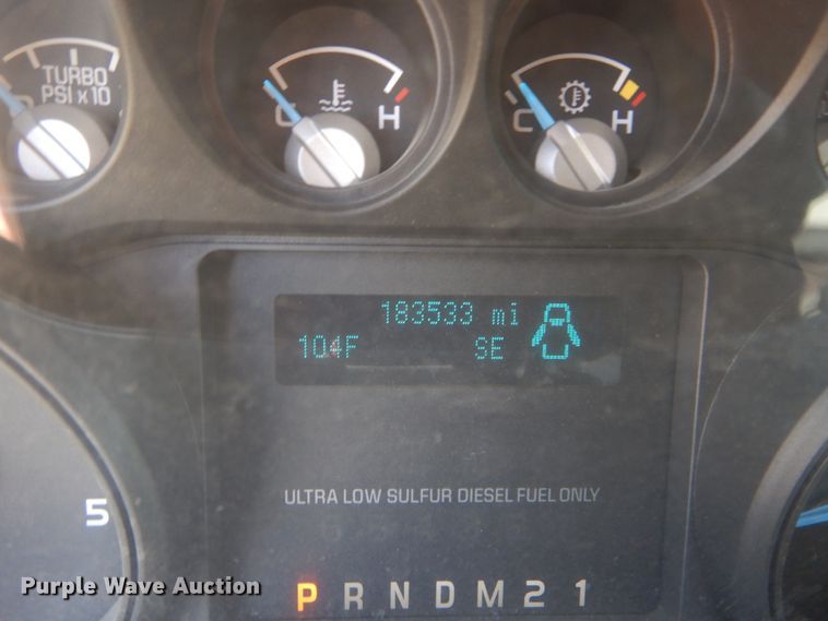 image for item FI9838 2013 Ford F350 Crew Cab pickup truck