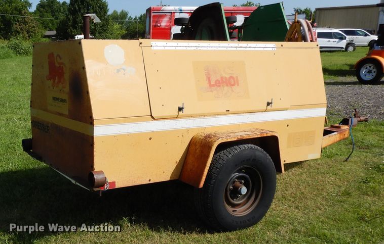 image for item FI9862 Leroi 185 air compressor