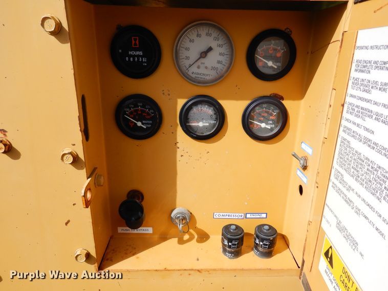 image for item FI9862 Leroi 185 air compressor