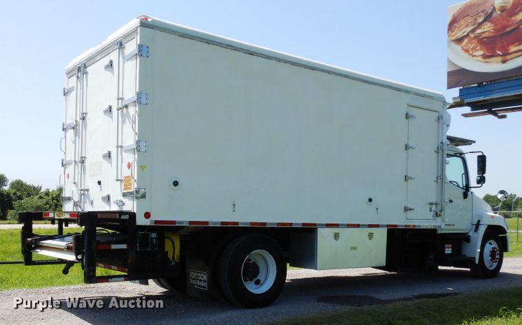 image for item FI9871 2008 Hino 338 refrigerated delivery truck