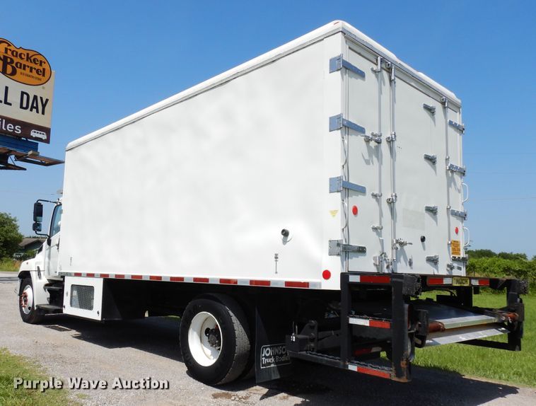 image for item FI9871 2008 Hino 338 refrigerated delivery truck