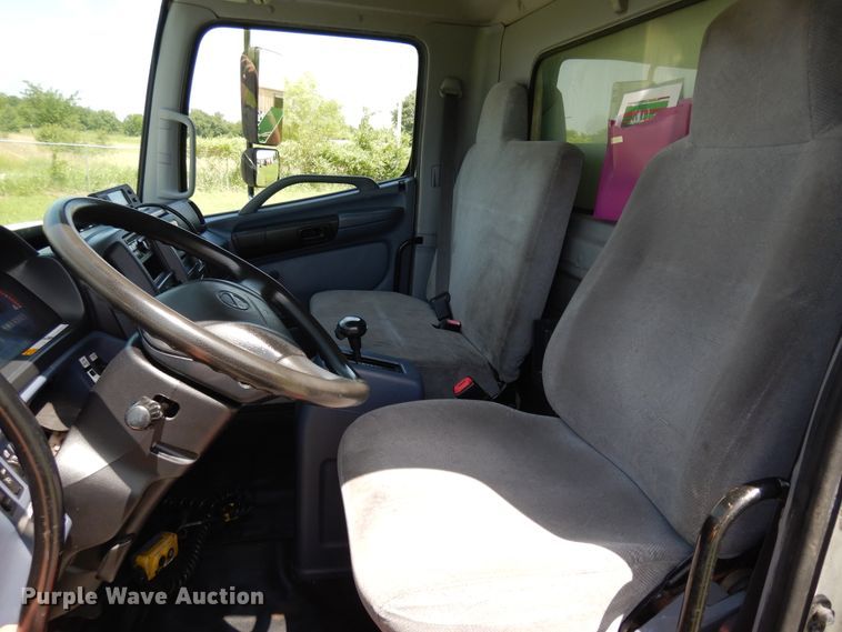 image for item FI9871 2008 Hino 338 refrigerated delivery truck