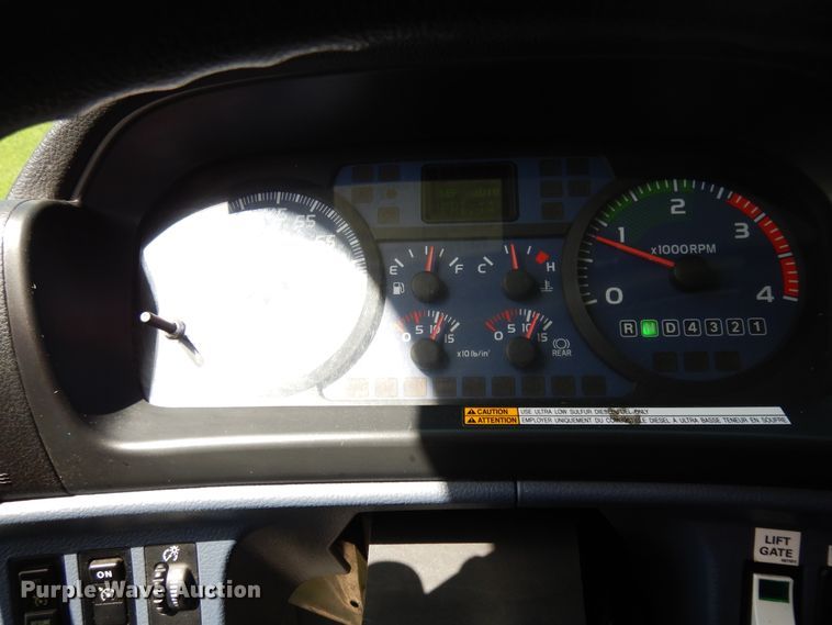 image for item FI9871 2008 Hino 338 refrigerated delivery truck