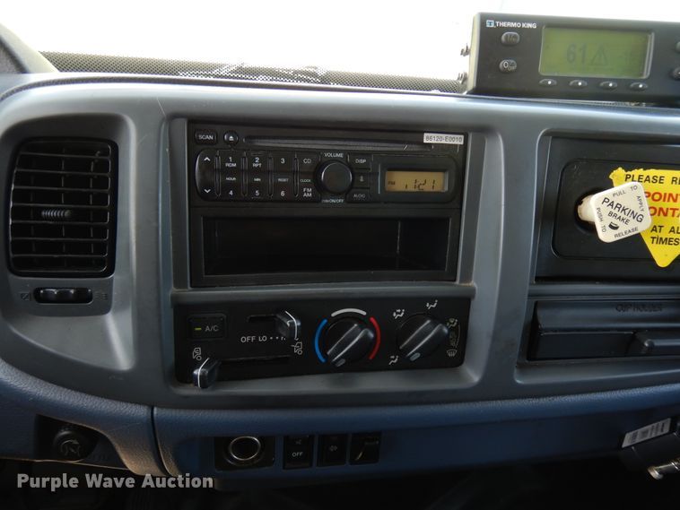 image for item FI9871 2008 Hino 338 refrigerated delivery truck