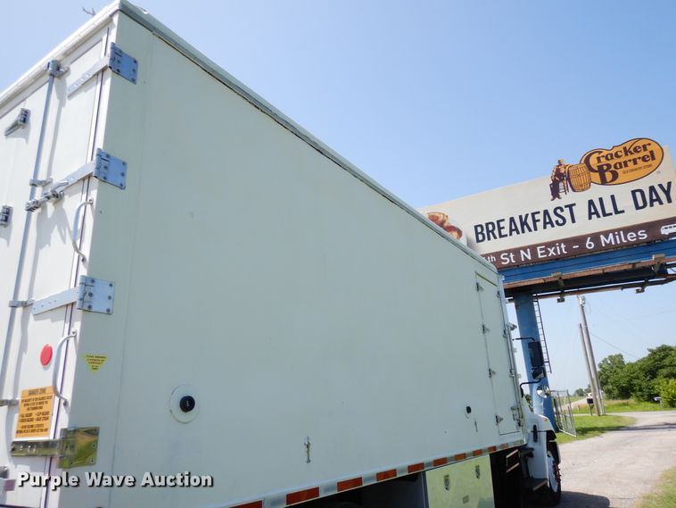 image for item FI9871 2008 Hino 338 refrigerated delivery truck