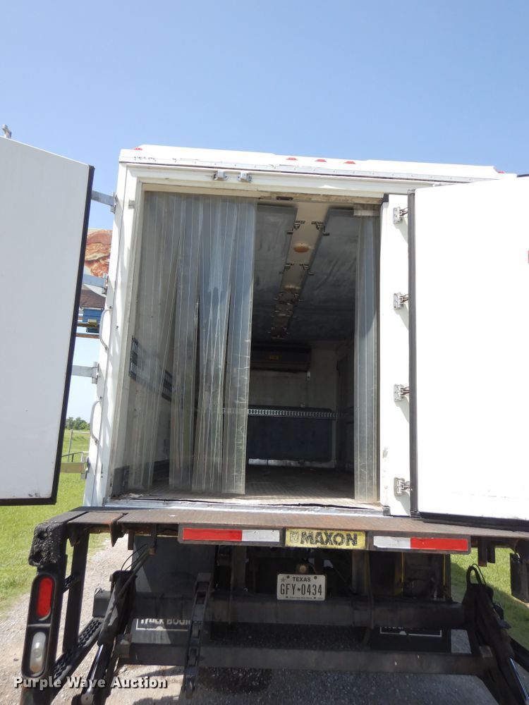 image for item FI9871 2008 Hino 338 refrigerated delivery truck