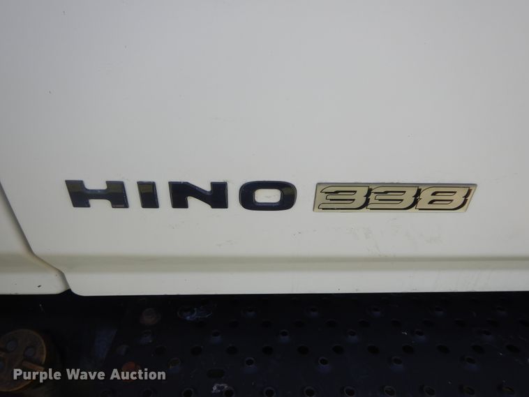 image for item FI9871 2008 Hino 338 refrigerated delivery truck