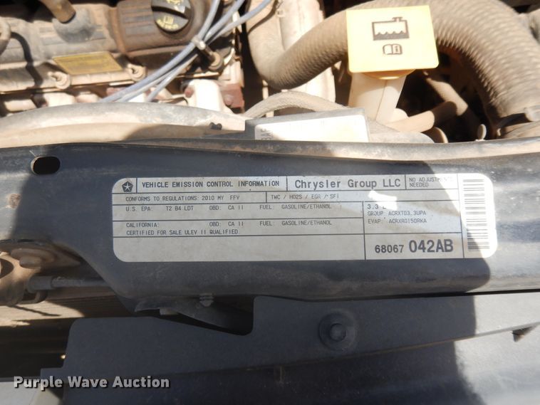 image for item FI9874 2010 Dodge Grand Caravan handicap accessible van