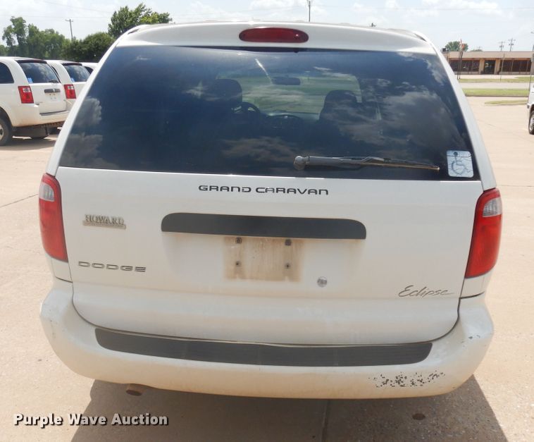 image for item FI9876 2007 Dodge Grand Caravan handicap accessible van