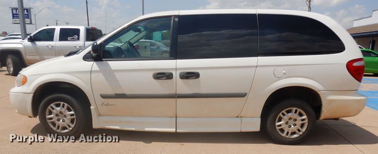 image for item FI9876 2007 Dodge Grand Caravan handicap accessible van