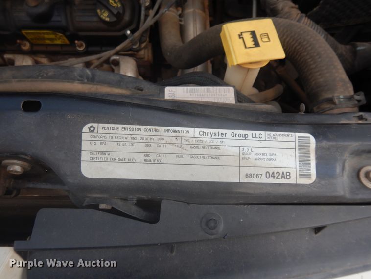 image for item FI9877 2010 Dodge Grand Caravan handicap accessible van