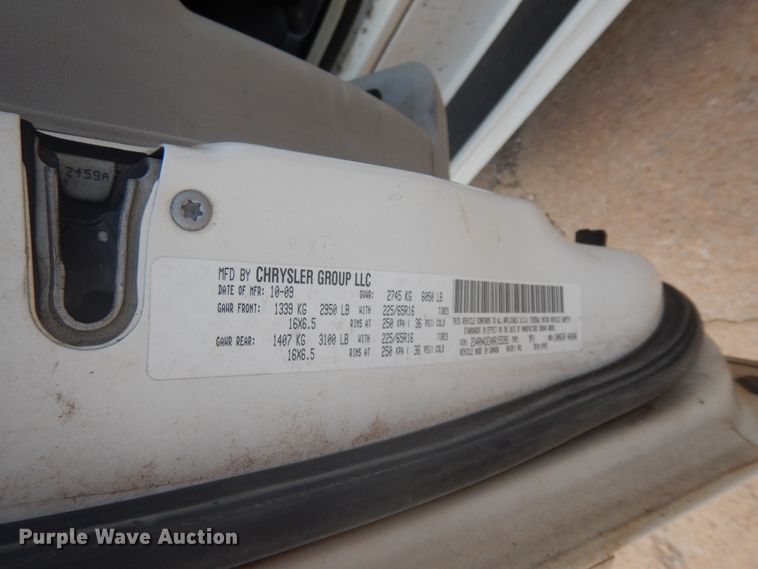 image for item FI9877 2010 Dodge Grand Caravan handicap accessible van