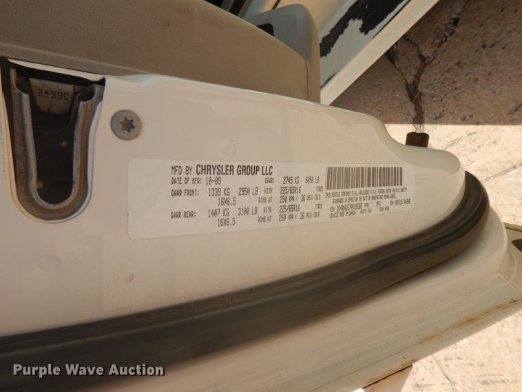 image for item FI9878 2010 Dodge Grand Caravan handicap accessible van