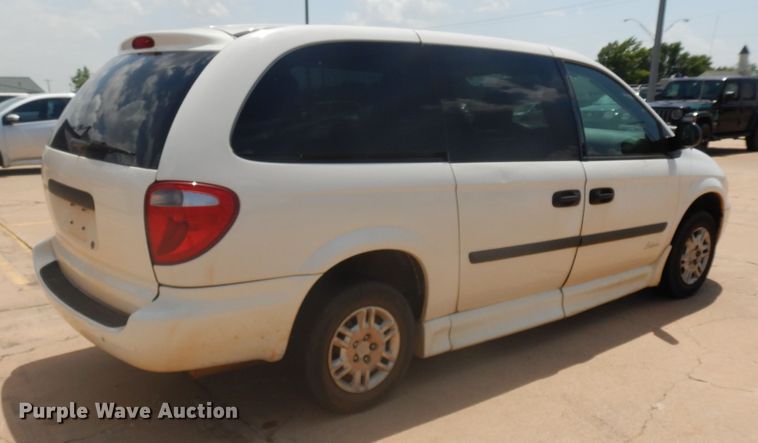 image for item FI9879 2007 Dodge Grand Caravan handicap accessible van