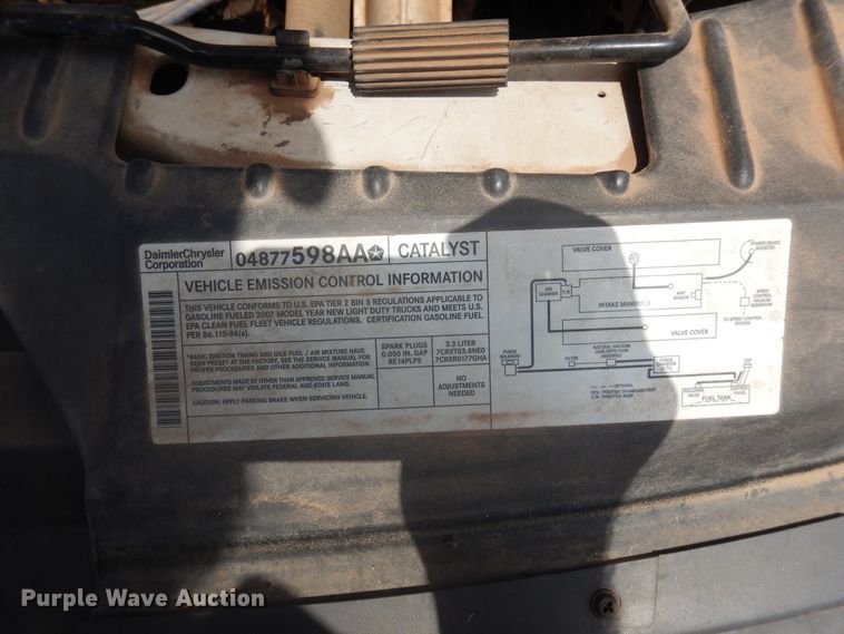 image for item FI9879 2007 Dodge Grand Caravan handicap accessible van