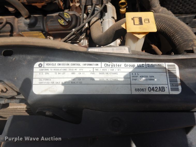 image for item FI9880 2010 Dodge Grand Caravan handicap accessible van