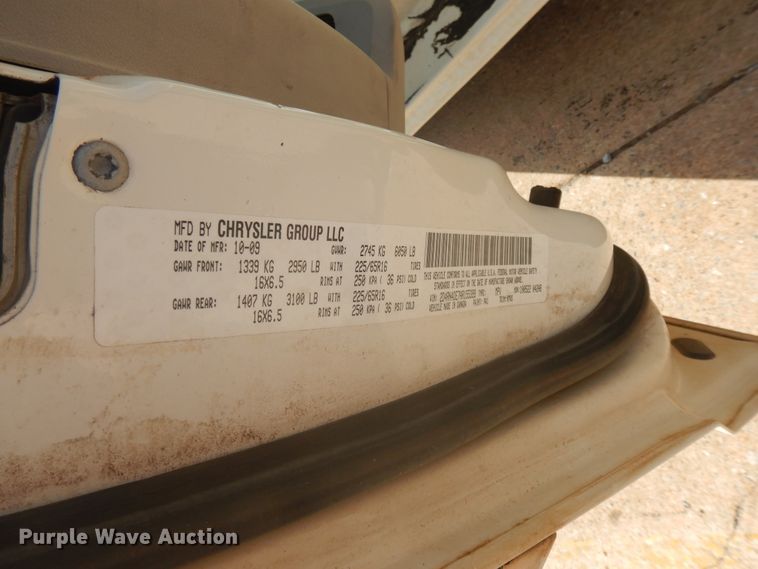 image for item FI9880 2010 Dodge Grand Caravan handicap accessible van