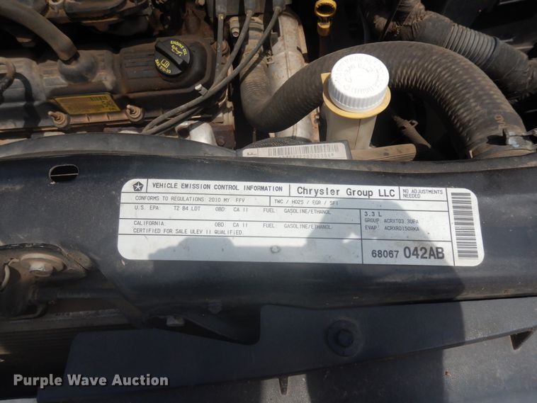 image for item FI9881 2010 Dodge Grand Caravan handicap accessible van