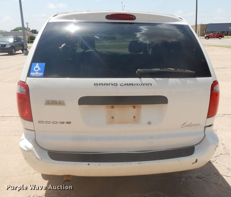 image for item FI9882 2007 Dodge Grand Caravan handicap accessible van