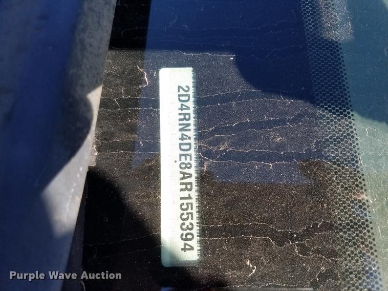 image for item FI9884 2010 Dodge Grand Caravan handicap accessible van