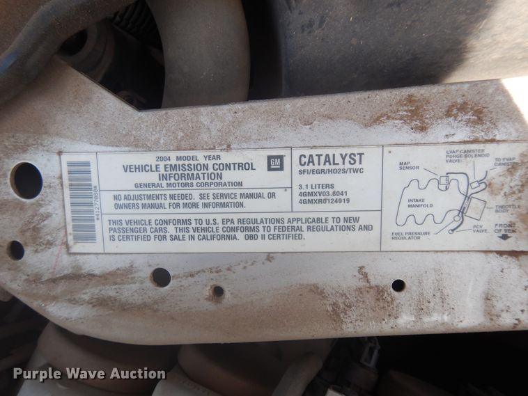 image for item FI9885 2004 Buick Century