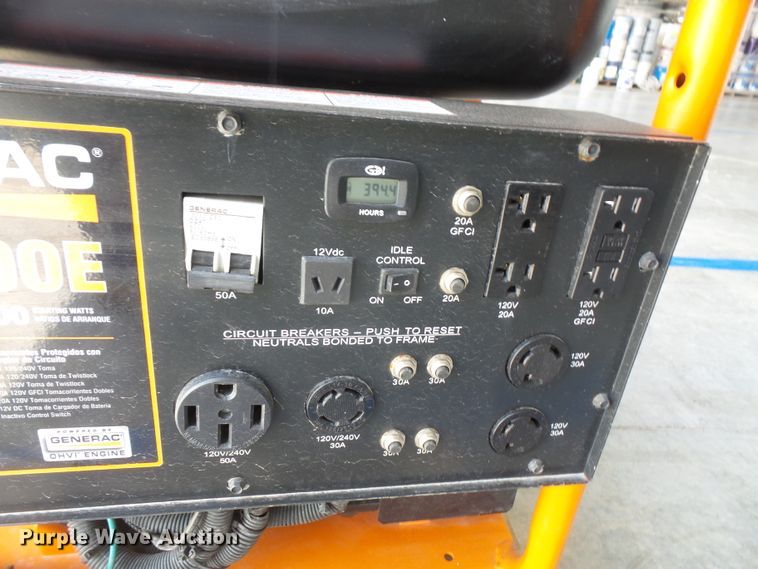 image for item FJ9155 Generac GP15000E generator