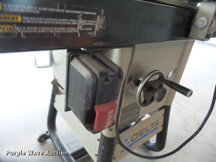 image for item FJ9158 Delta table saw