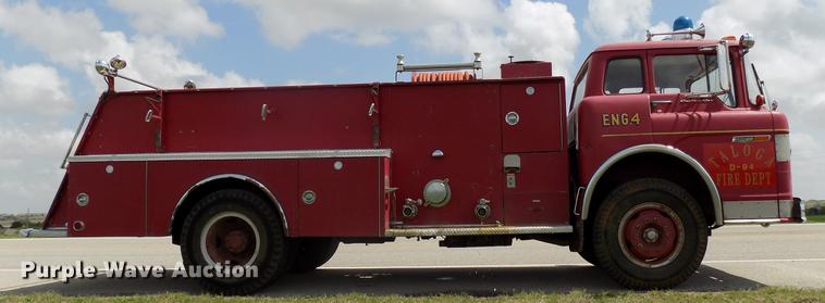 image for item FO9785 1970 Ford C910 fire truck