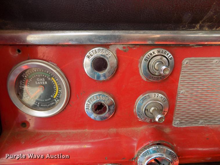 image for item FO9785 1970 Ford C910 fire truck