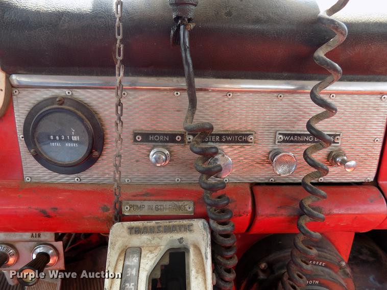 image for item FO9785 1970 Ford C910 fire truck