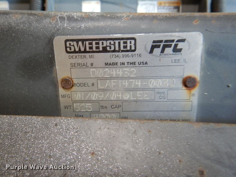 image for item FQ9978 Sweepster LAF1474-0032 Edge skid steer blade