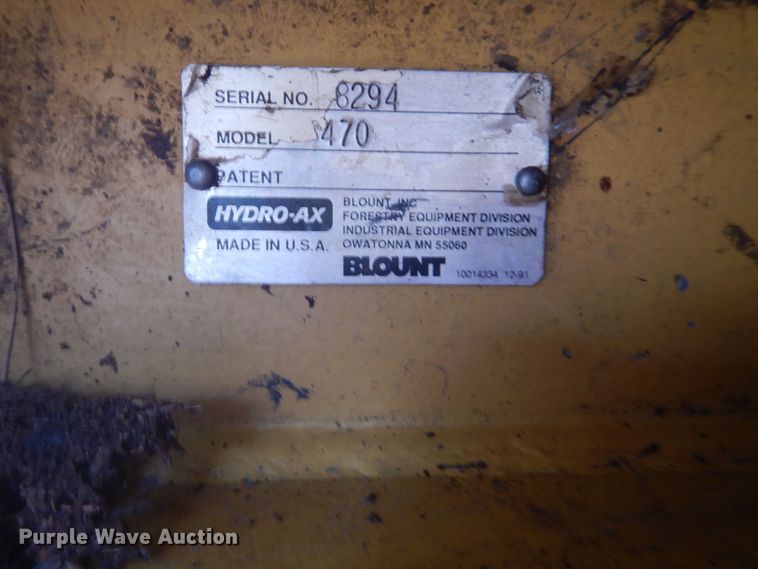 image for item FT9265 2003 Blount Hydro-Ax 470 feller buncher