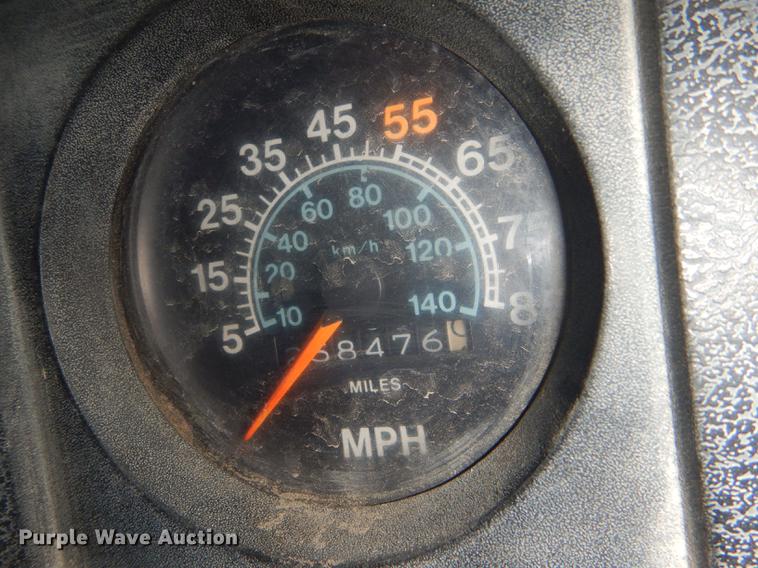 image for item FT9603 1985 International 2574 truck with Big John tree transplanter