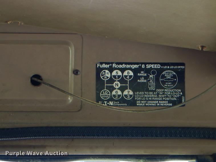 image for item FT9603 1985 International 2574 truck with Big John tree transplanter