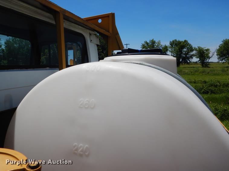 image for item FT9603 1985 International 2574 truck with Big John tree transplanter